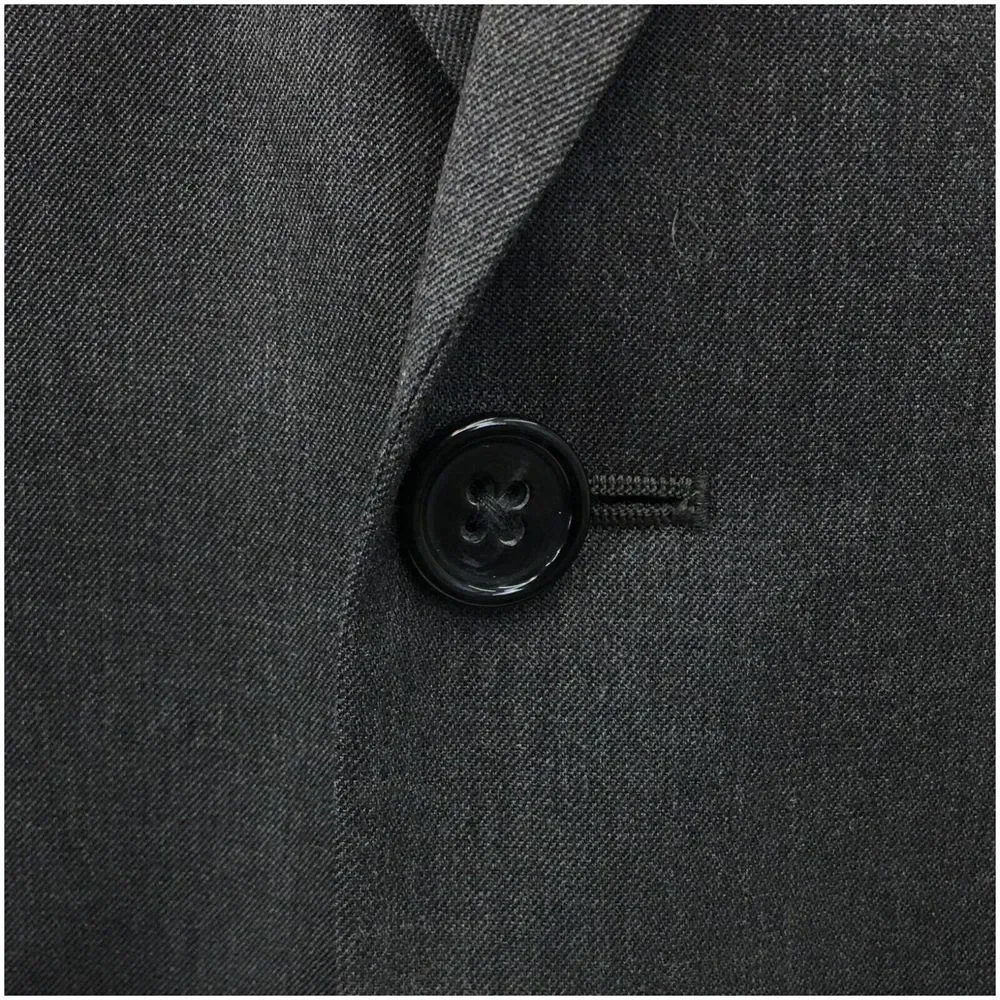 STAFFORD Mens Blazer Sport Coat Casual‎ Jacket Size 44R Classic Gray Wool Suit
